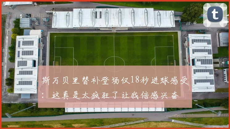 斯万贝里替补登场仅18秒进球感受：这真是太疯狂了让我倍感兴奋